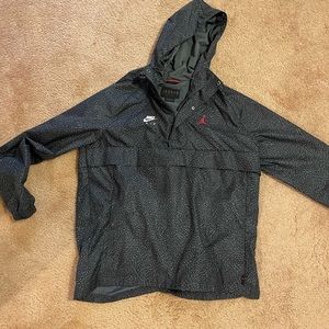 Jordan x Nike elephant print shell quarter zip